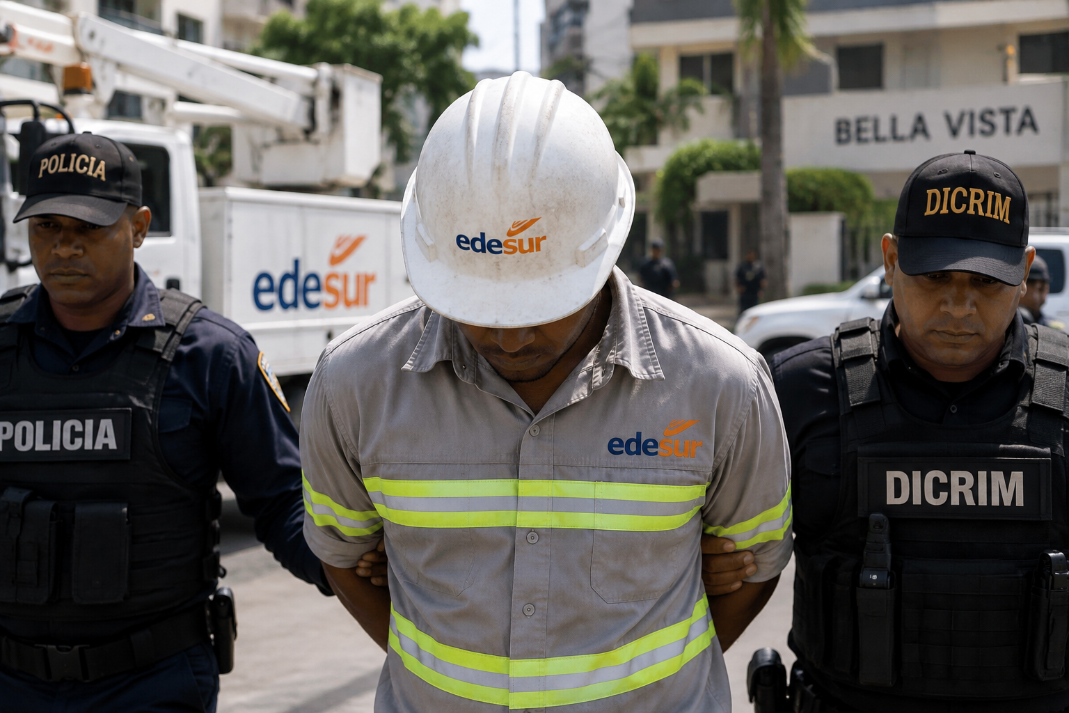 Apresan a brigadista contratista de Edesur acusado de chantajear a una clienta en Bella Vista